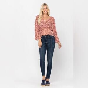 Judy Blue Mid Seam Stitch Skinny Fit Jean Size 25